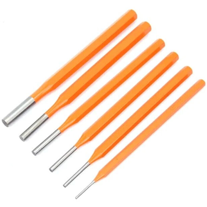 Set 6 Cacciaspine Professionale 1.5-8mm Acciaio CRV per Meccanica