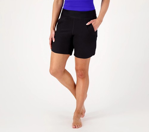 Lands End 7" Boardshort schwarz Plus 22 A572788