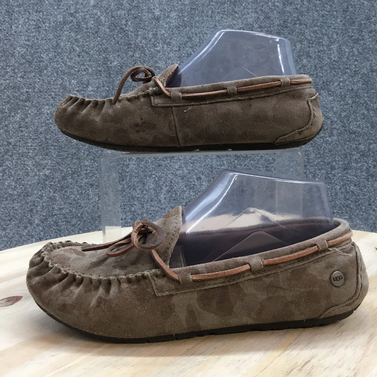 UGG Slippers Youth 4 Womens 5.5 Dakota Camo Slip On Loafers
