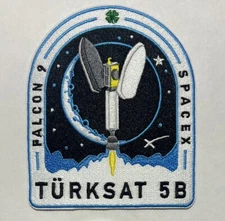 Employee Version - SpaceX Turksat 5B Mission Patch