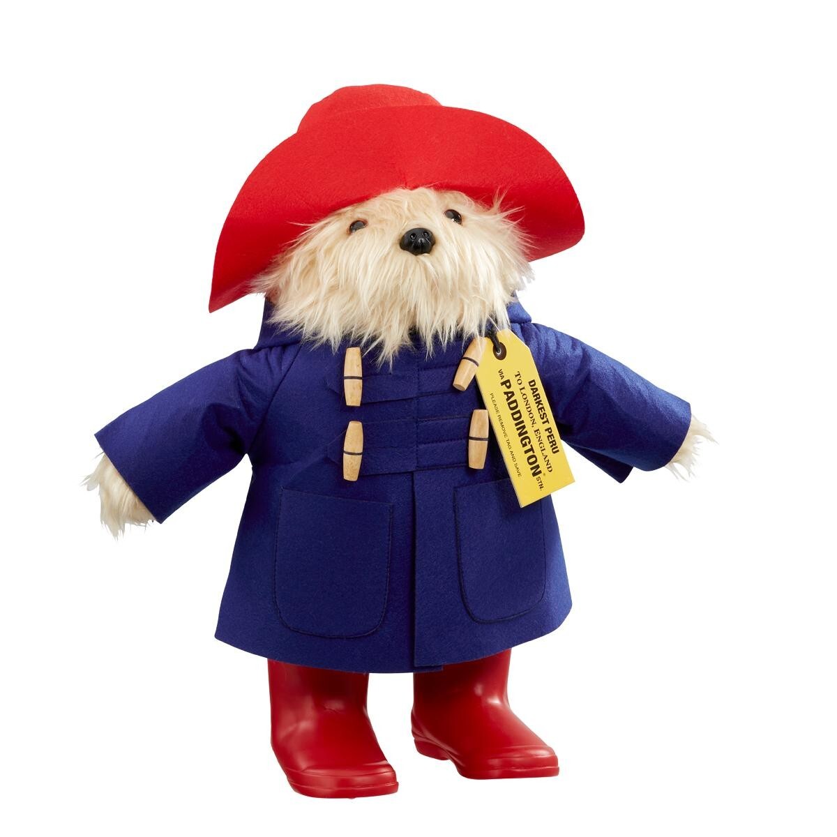 Orso Paddington Classico In Piedi Con Stivali – Peluche Originale – Nuovo
