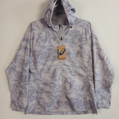 Asics Women's PR Lyte Packable Jacket Size XL Dusk Violet NWT