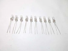 NEW 10 (Ten) 7219 12V 60ma 0.72W 3mm Bulb Lamp with Tracking #