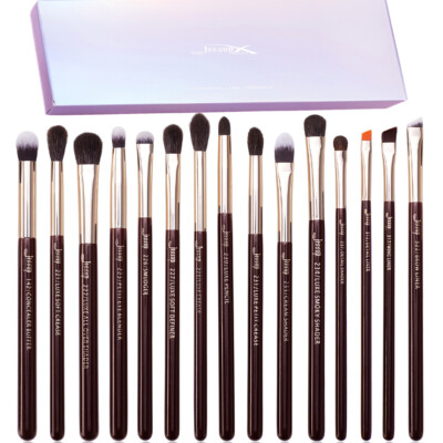  Jessup Eye Makeup Brushes Set 15Pcs Eyeshadow Blending Concealer Eyeliner Brush