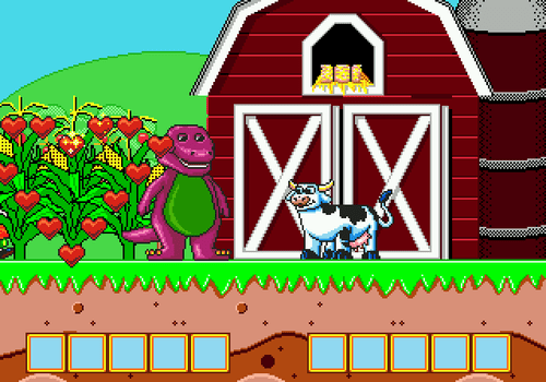Barney Hide And Seek - Sega Genesis Game Complete - Picture 6 of 7