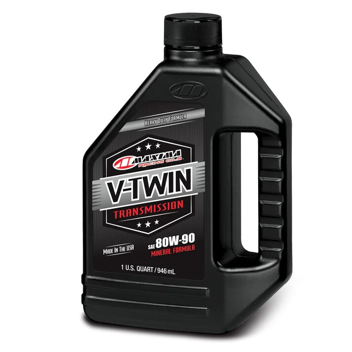 Maxima Synthetic 20W50 3 Hole Oil Change Kit Black Filter Harley