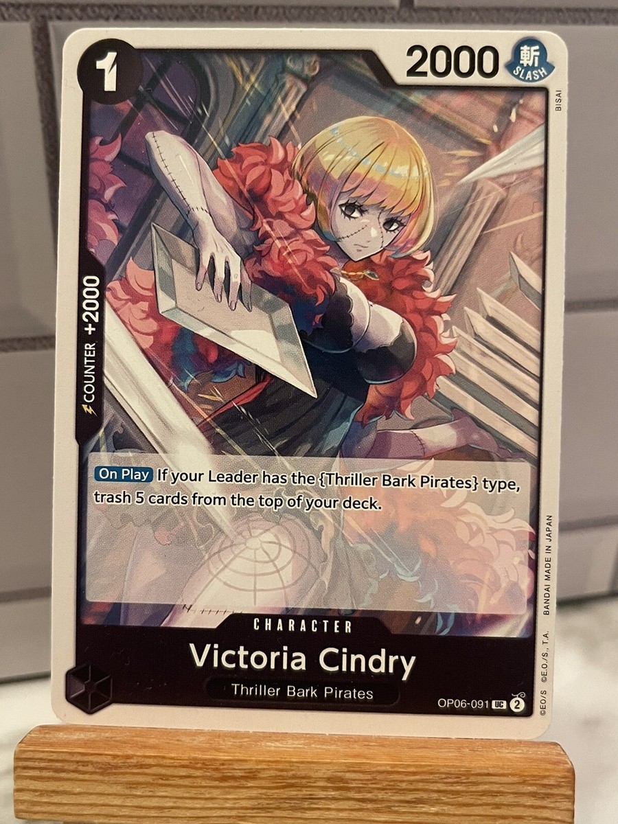One Piece English Victoria Cindry OP06-091 Wings of the Captain | eBay