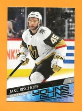 2020-21 UD #713 Jake Bischoff Vegas Golden Knights Young Guns NrMt - Mint