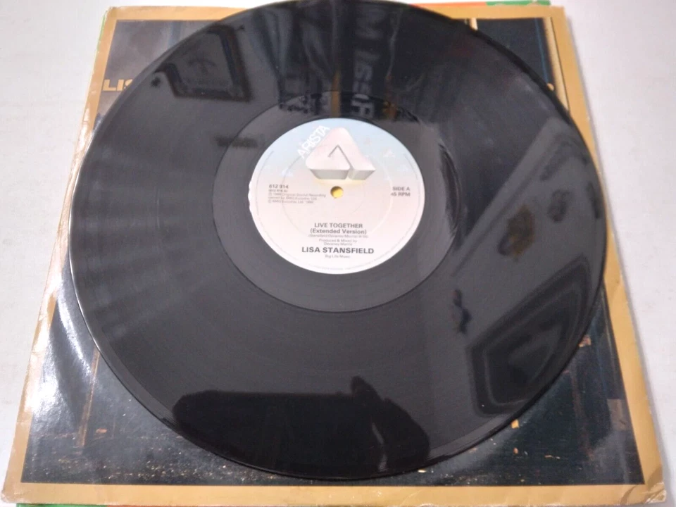 Lisa Stansfield – Live Together (New Version) - 12" Vinyl Single 1990 - Image 2 of 2
