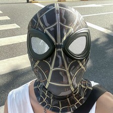 Spiderman No Way Home Mask Superhero Spiderman Face Hood Cosplay Costumes Props