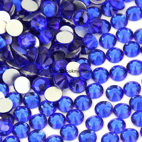 1440 Crystal Rhinestones Flatback Glass Beads for Crafts DIY Nail Art Decoration - Picture 30 of 43