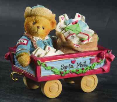 Cherished Teddies Tony ''First Class Delivery For You'' Mailman 219487 Ships Free