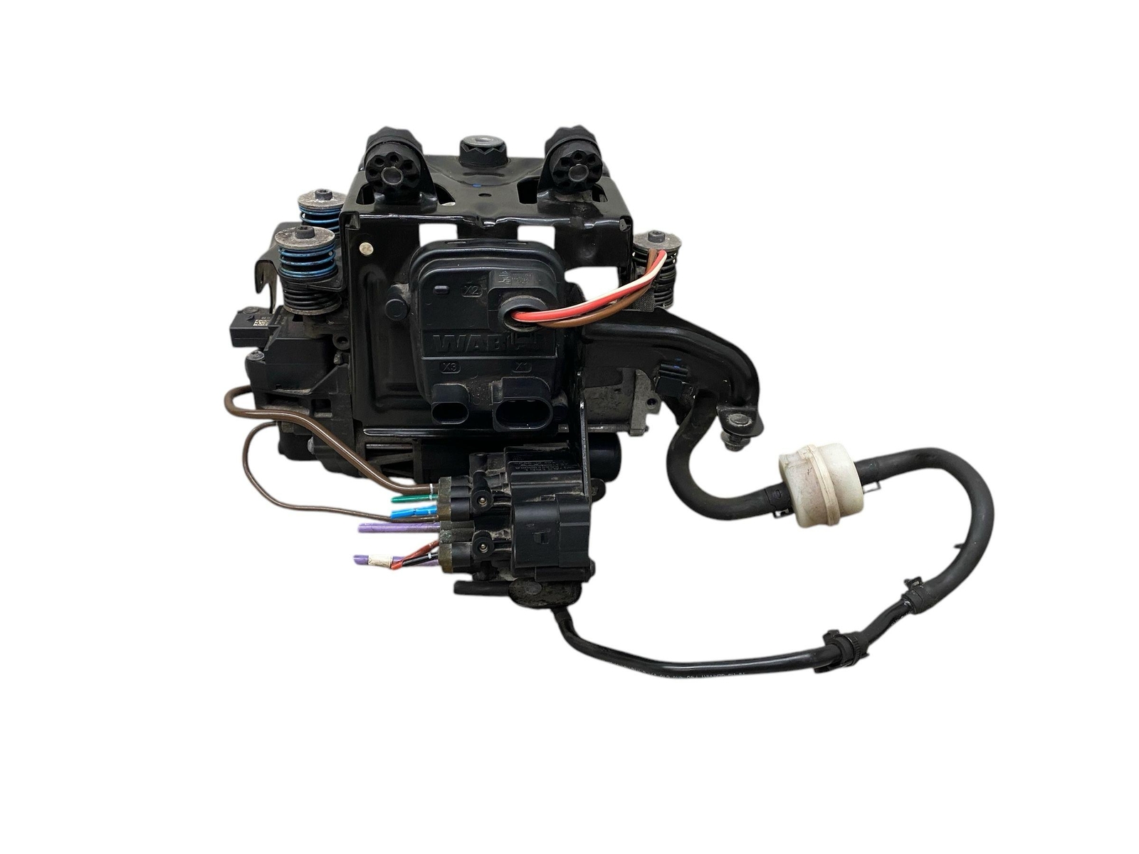 2016-2020 BENTLEY BENTAYGA AIR RIDE SUSP COMPRESSOR W/ AIR CONTROL VALVE BLOCK