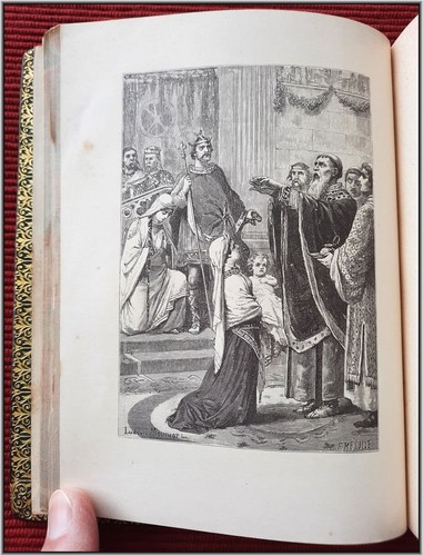 ⚜ (1897) Missal 316 CHROMOLITHOGRAPHS ⚜ Antique Christian Catholic Bible Art - Picture 15 of 23