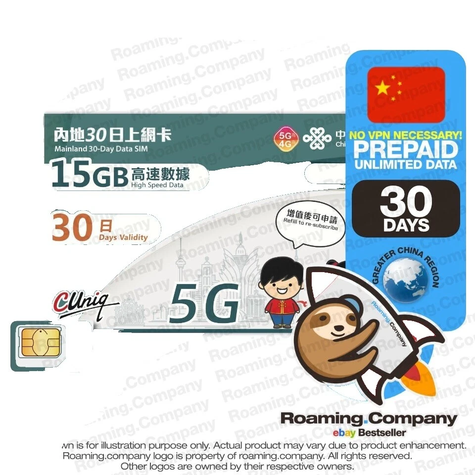 China Prepaid Cell Phone SIM Cards