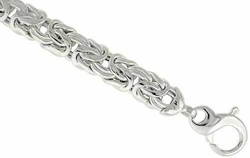 Fine Quality 925 Italian Silver Chain Necklace Jewelry In Silver CLASSIC Unisex Link Chain Single Chain No Stone As Picture - Foto 8