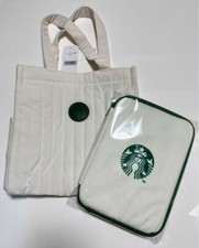 Starbucks Coffee Tote Bag Multi Case Set White Green Lucky Bag 2024 ro