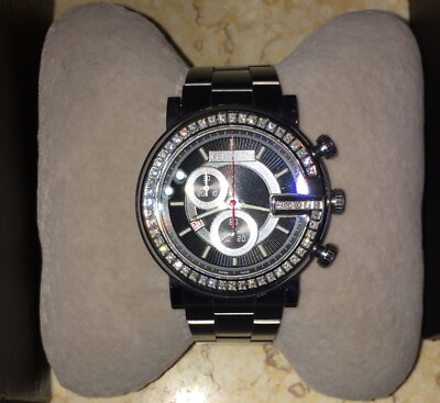 Gucci G Diamond Chrono Men's Wrist Watch - YA101324 - Silver