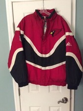 Arizona Cardinals Apex Nfl Vintage Throwback Jacket Large L With Hood