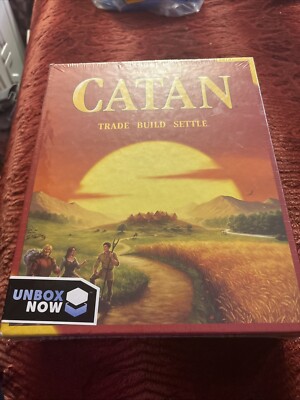 Klaus Teuber Catan Trade Build Settle Board Game New Sealed