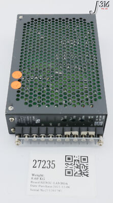 27235 NEMIC-LAMBDA POWER SUPPLY, INPUT: 100-120VAC, OUTPUT: 24VDC
