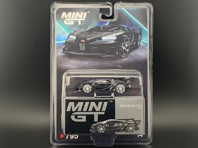 ミニカー Mini GT 795 Bugatti Vision Gran Turismo Mini GT Bugatti Vision Gran Turismo Black #00795 1/64 CHASE | eBay