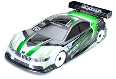 Bittydesign 1:10 Touring 190mm M410 Karosserie TC Light BDTC-190M410 Tourenwagen