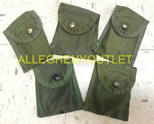 US Military G.I. Issue LC-1 Compass/First Aid Pouch | EUC | LOT OF 5 VGC