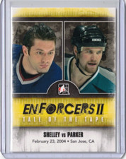 JODY SHELLEY VS SCOTT PARKER 13/14 ITG Enforcers 2 II Tale of the Tape #153 Card