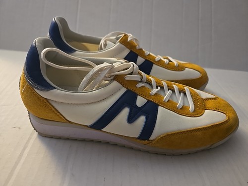 Karhu Mestari Curry/True Navy Men's Athletic Shoes Size 7 - Picture 3 of 16