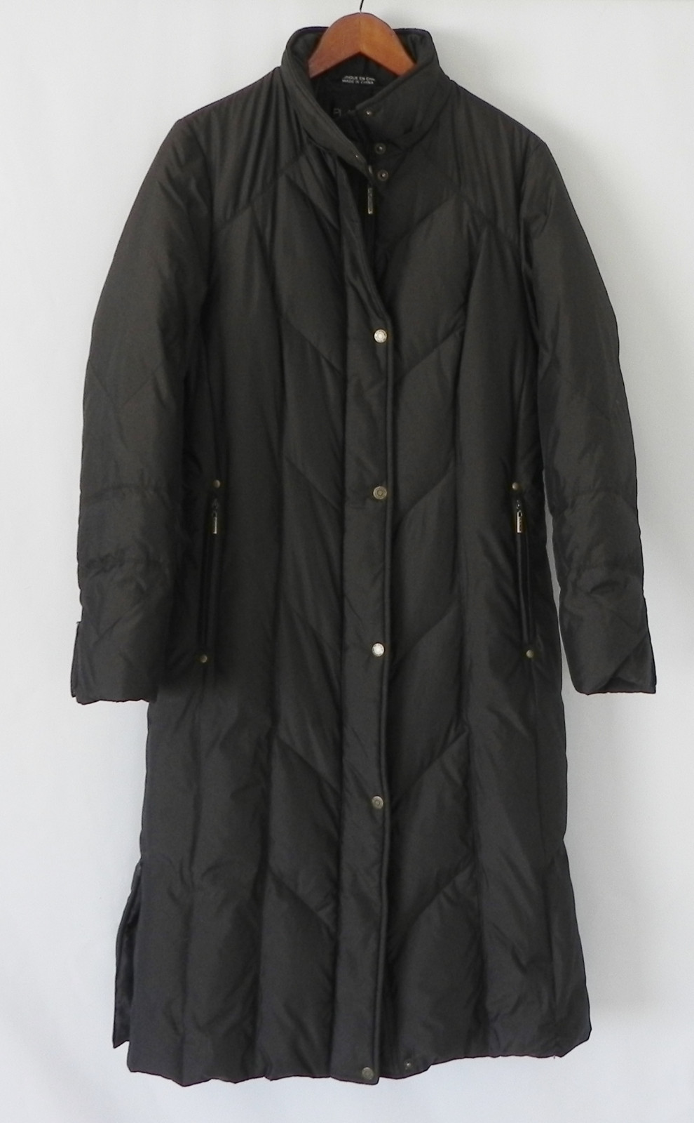 Platinum Utex Down Puffer Coat Midi 
