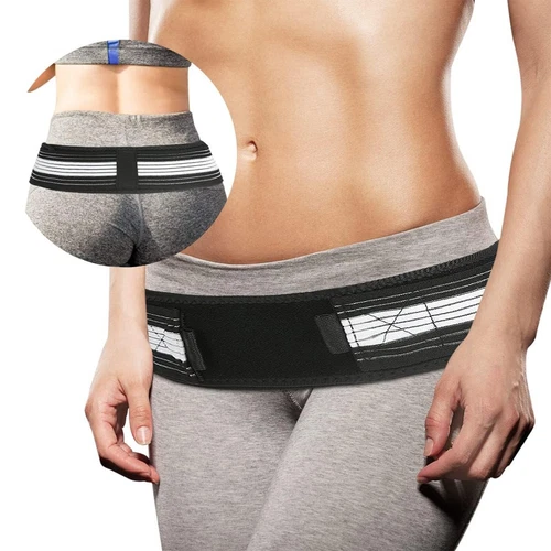 Iliosakral SI Gelenk Hüftgurt - Unterer Rücken Becken Unterstützung Bandage für Männer und Frauen - Bild 10 von 18