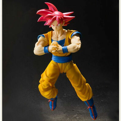 S.H.Figuart Dragon Ball Z SHF Red Super Saiyan God Red Goku Action