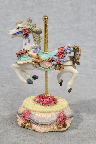Yesterday Heritage House Carousel Horse Melodies County Fair Collection Figurine