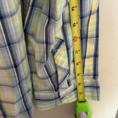 Tommy Hilfiger Boys L (14/16) Seaside Plaid Long-Sleeve Button Down Shirt NEW - Picture 12 of 12
