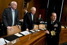 Joe Lieberman John McCain Mike Mullen POSTER PICTURE PHOTO PRINT BANNER 15124