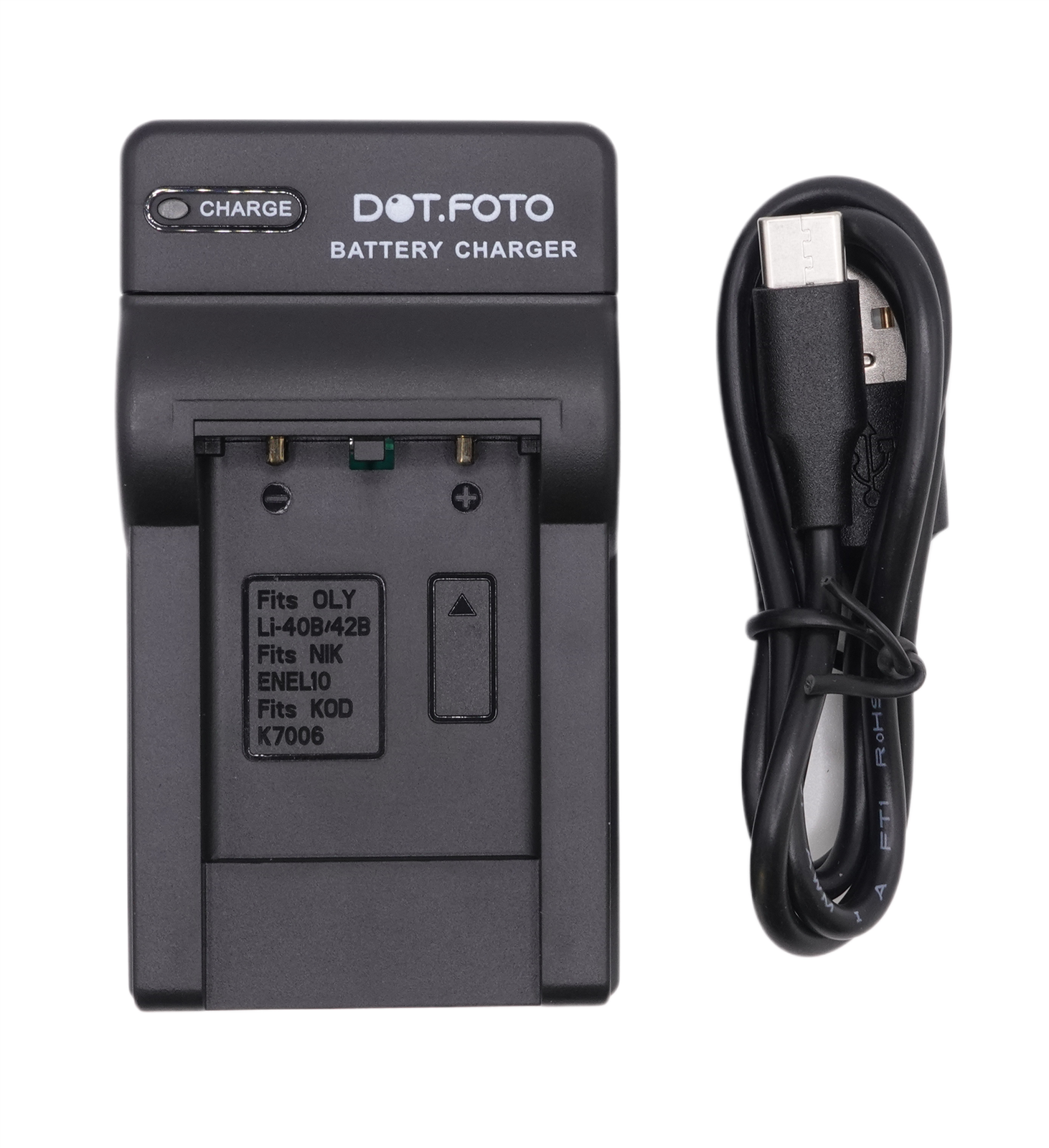 EN-EL10 USB Charger for Nikon S520, S570, S600, S700, S3000, S4000, S5100