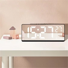 Digital Alarm Clock For Bedrooms Night Alarm Clocks Desk Clock Large Display