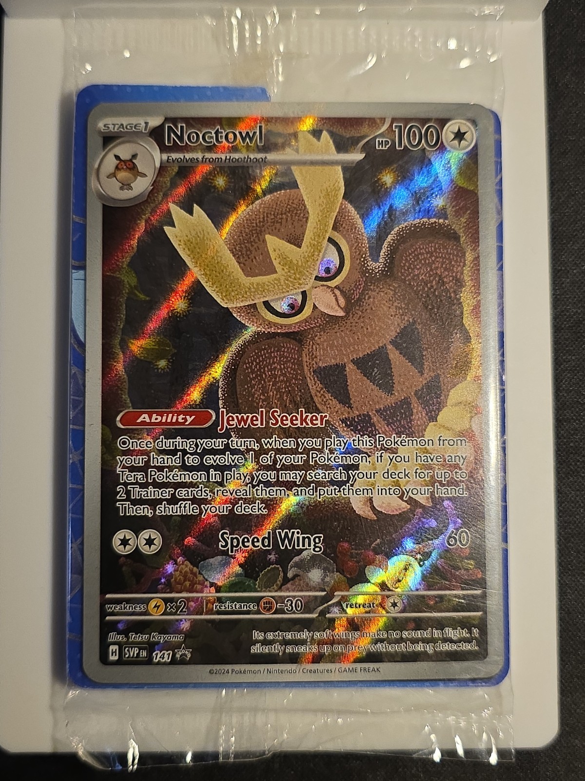 Noctowl - 141 Sv: Scarlet & Violet Promo Cards SEALED READ DESCRIPTION