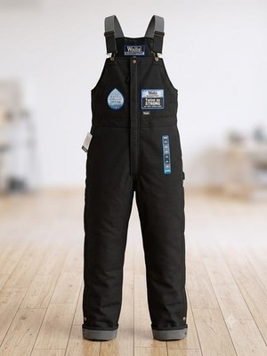 Walls Blizzard-Pruf Insulated Bib Overalls Black Men s Large Workwear