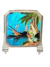 Art Deco Butterfly Wing Powder Compact circa 1930