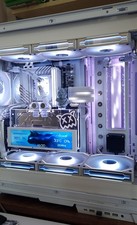 CUSTOM WATER COOLED GAMING PC RTX 4090 INTEL I9 13900KF 48GB DDR5 NVME 2TB