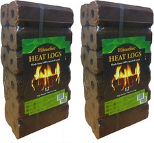 Homefire Ultra Dry Eco Heat Logs – 24 Pack for Open Fires & Stoves UK 1.37 per lighter