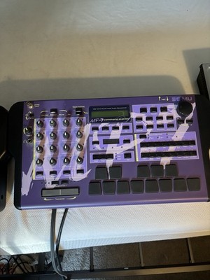 E-MU MP-7 Command Station Groovebox Sampler Sequencer 16 Pads Purple Tabletop