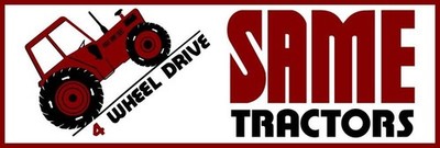 SAME Four Wheel Drive Tractors NEW Metal Sign: 6x18'' Ships Free
