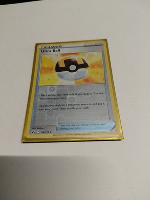 Pokemon - Ultra Ball 146/159 - Crown Zenith - MISCUT ERROR (Alignment Dot)