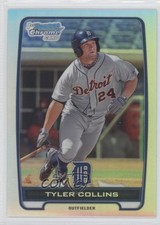 2012 Bowman Chrome Prospects Refractor 118/500 Tyler Collins #BCP106 0j5