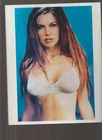 8X10-COLOR PHOTO OF-CLOSE  UP- LADY IN BIKINI  TOP  ???