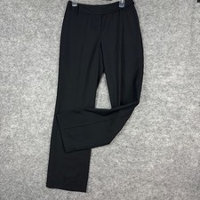Merona Women s Size 2 Black Dress Pants Classic Fit Mid Rise Straight Leg Wool