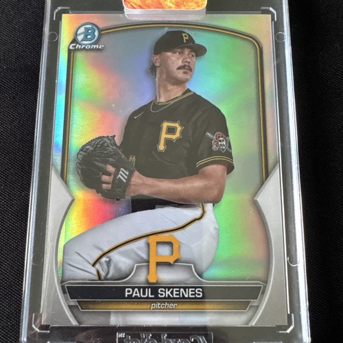 Paul Skenes [SP Variation] #BDC-14 2023 Bowman Draft Chrome card